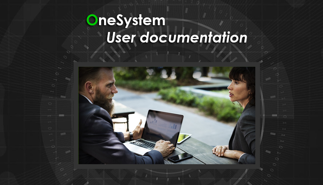Onesystem user and developer documentation